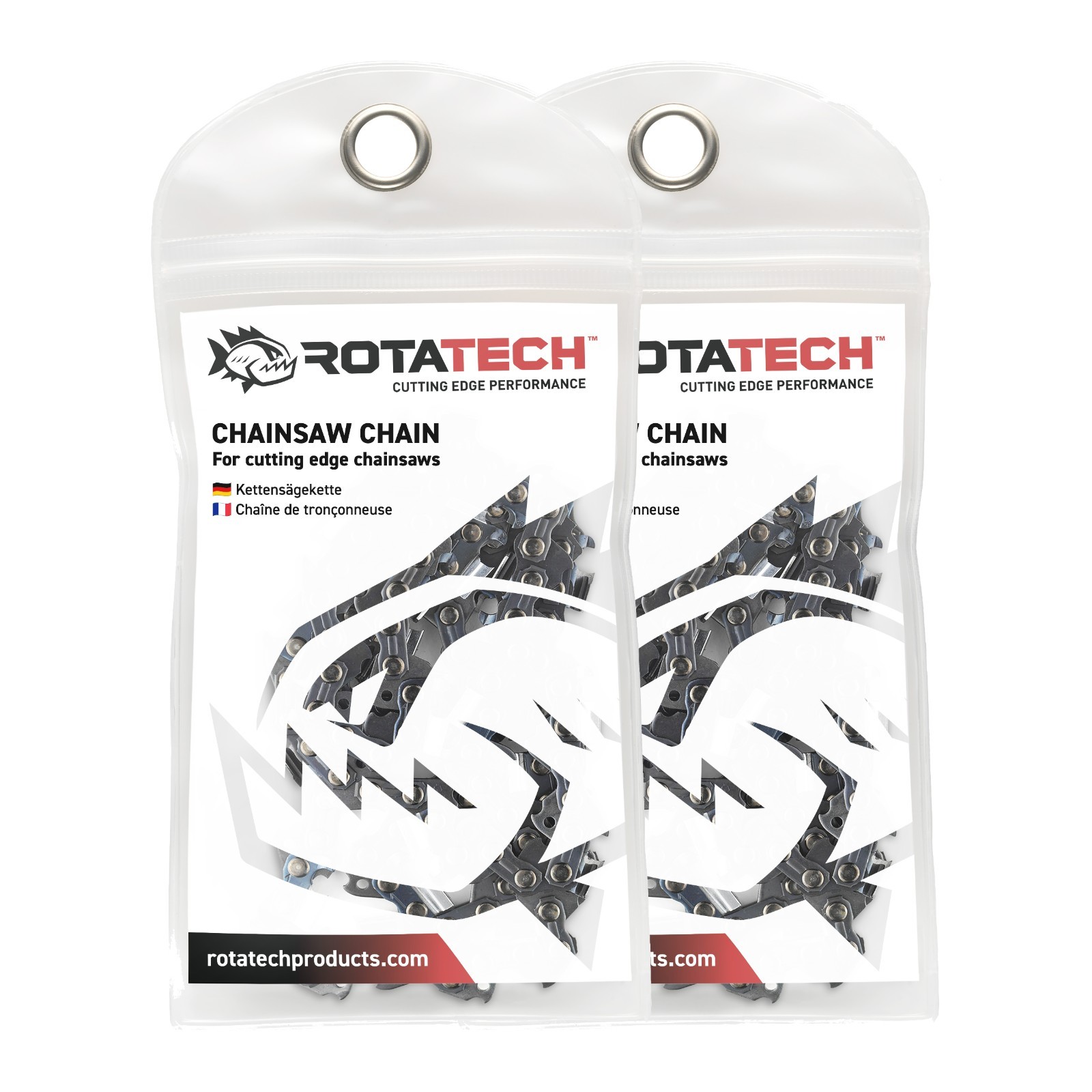 2 18"" Rotatech Chainsaw Chains Fits RYOBI PCN4545 PCN 4545