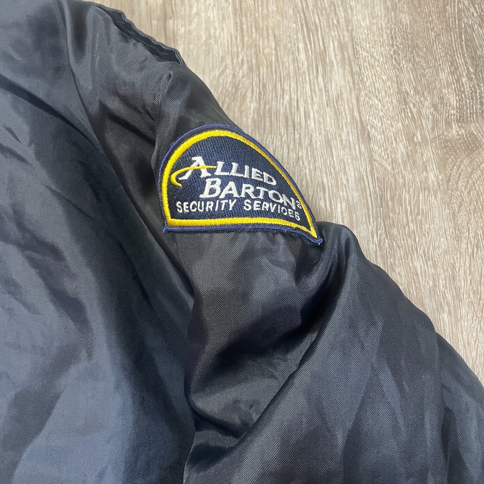 Allied Barton Security Services Jacket Black Men'… - image 6