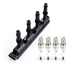 Muge Racing Uf669 Ignition Coil Pack With Iridium Spark Plugs Xp3922 Compati...
