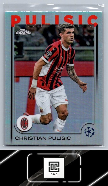 2024-25 Topps Chrome UEFA Club Competitions #76 Christian Pulisic Refractor