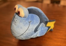 Disney Store Pixar Finding Dory Stuffed Animal Plush Blue Fish Large Nemo