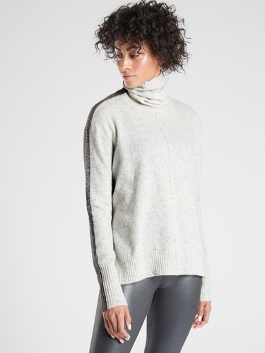 Athleta Transit Colorblock Turtleneck 