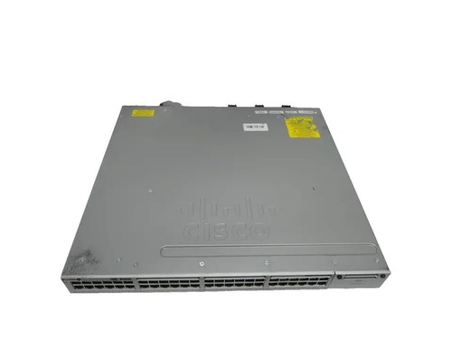 Cisco WS-C3850-48UW-S 48 port UPOE switch W built-in wireless capabilities w 5A - Picture 2 of 4