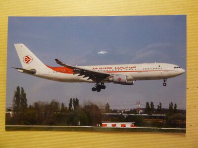 AIR ALGERIEN AIRBUS A 330-202 7T-VJW ORLY AIRPORT / POSTKARTE