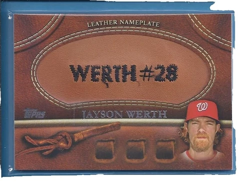 Jayson Werth Trading Cards