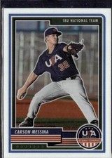 2023 Panini USA Baseball Stars & Stripes #10 Carson Messina