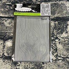 Darice Embossing Essentials Folder 1216-71 Wood Grain Hobby Craft Scrapbooking