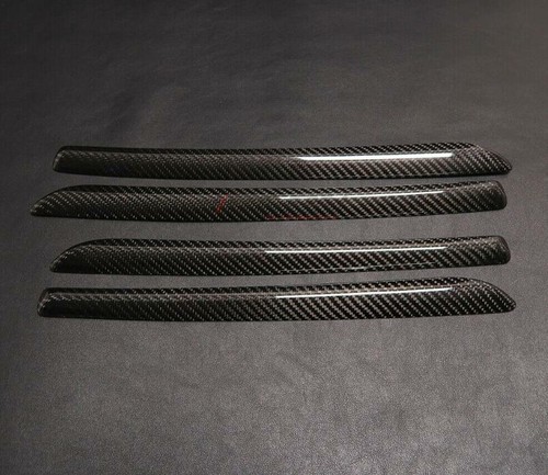 For 14-19 Audi A3 S3 RS3 LHD Carbon Fiber Interior Door Console Panel Trim Strip - Picture 4 of 7