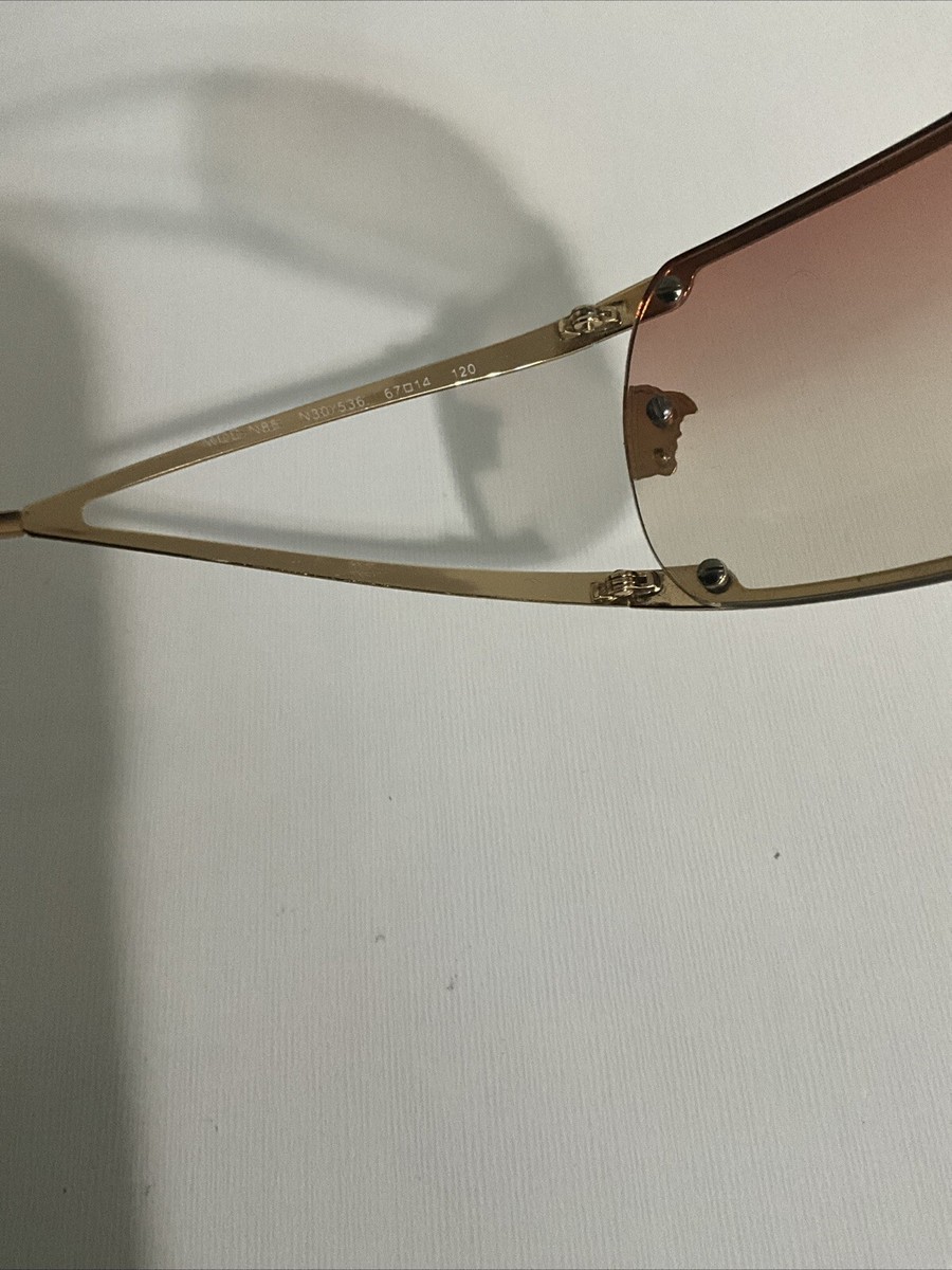 Versace Mod N85 N30/536 Medusa Vintage Sunglasses View 5