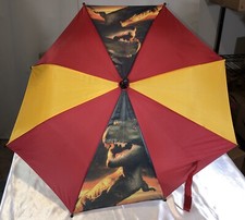 Umbrella Kids Youth Realistic Dinosaur Graphic Handle