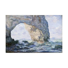 Claude Monet - The Manneporte Hand-painted Oil Painting Wall Art