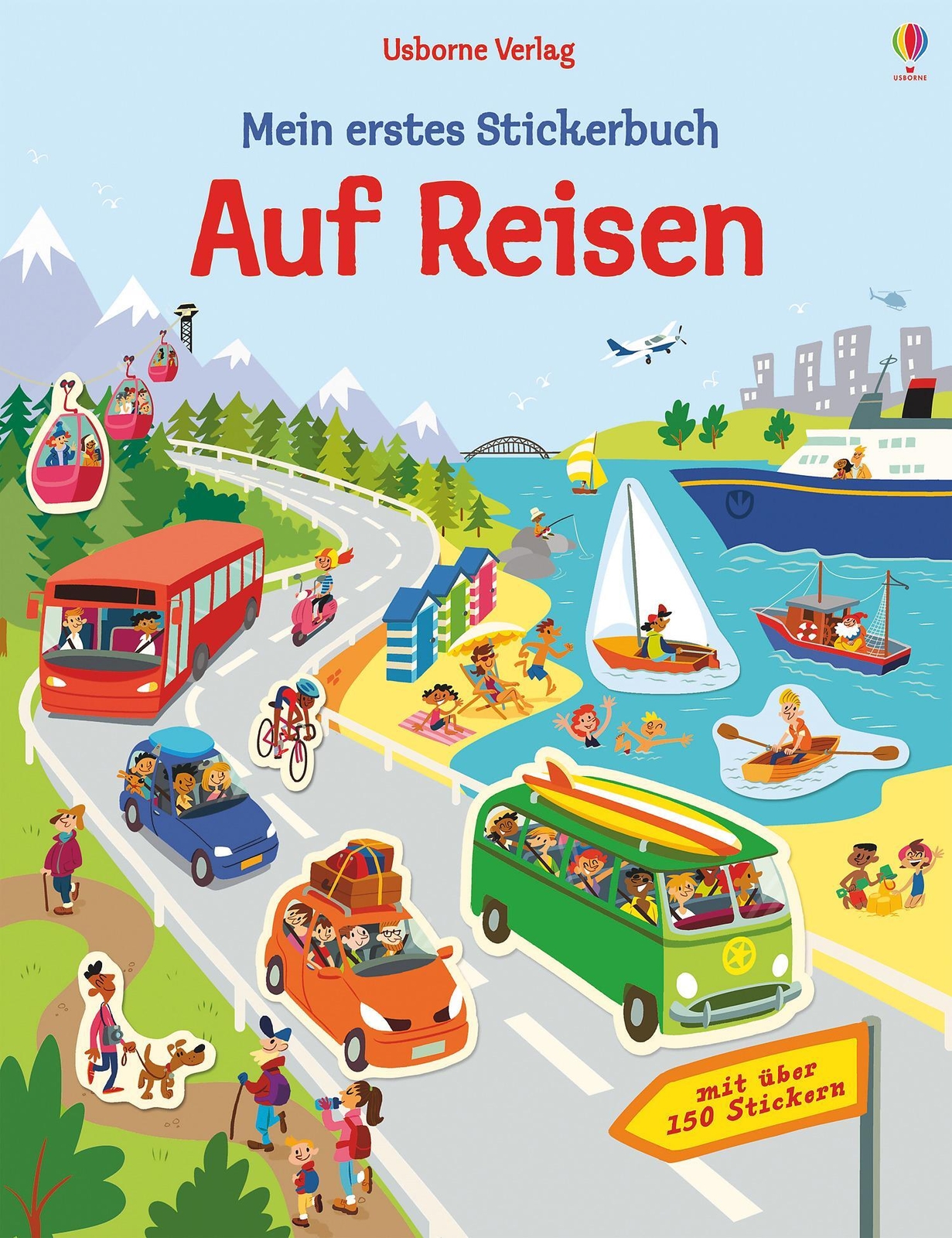 Thumbnail - Mein Erstes Stickrbuch: Auf Reisen | Hannah Watson | Taschenbuch | 24