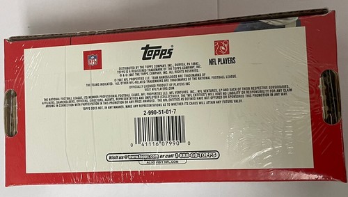 2007 Topps Football Factory Set 440 Card Hobby Sealed Set - Picture 3 of 5
