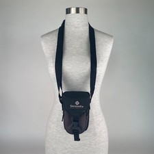 Samsonite Worldproof Camera Bag Case Neck Strap Compact Travel Black Pouch