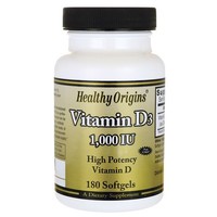 Healthy Origins Vitamin D3 1,000 Iu 180 Sgels on sale Healthy Origins Vitamin D3 1,000 Iu 180 Sgels on sale