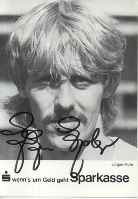 Autogramm - Jürgen Mohr (Hertha BSC Berlin) - 1981/1982