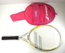 Babolat B fly 25 Youth Yellow White Gray Tennis Racket W Cover New Grip