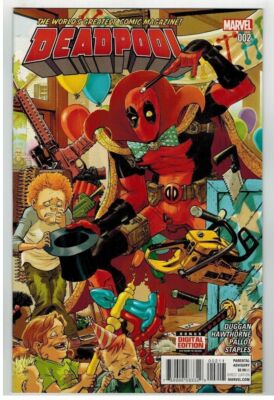 Deadpool #2 Marvel Comics 1st Print 2015 unread NM 