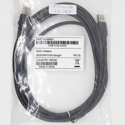 LOT2 3M 9FT USB Cable for Datalogic GD4130 GD4300 GD4430 GD4400 CAB-424E