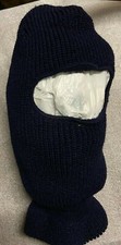 ACRYLIC SKI MASK, FULL FACE, UNISEX, 1 HOLE, 16" LONG, NEW, BROWN