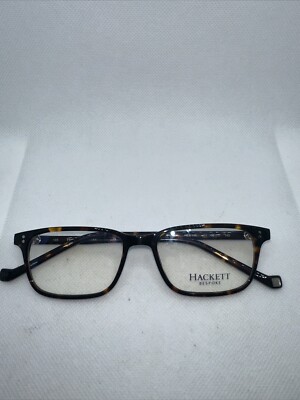 Hackett Bespoke Heb145 52/17 145 Tortoise Brown Women Eyeglass Frames 74