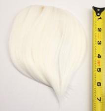 7'' Short Clip on Bangs Snow White Cosplay Wig Hair Extension Accessory NEW