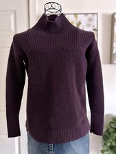 Lululemon Warm And Restore 100 Wool Sweater Purple 6 148