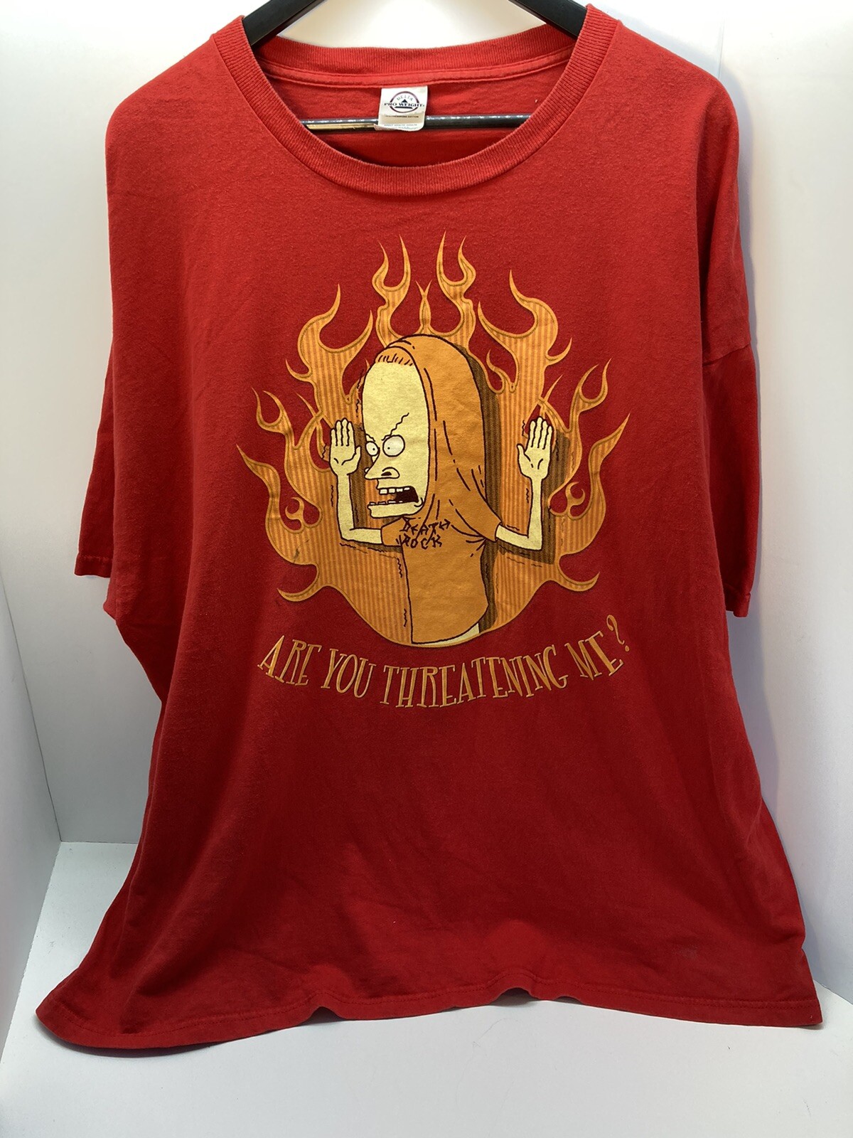 MTV Beavis and Butthead 2004 Are You Threatening Me? Cornholio TShirt