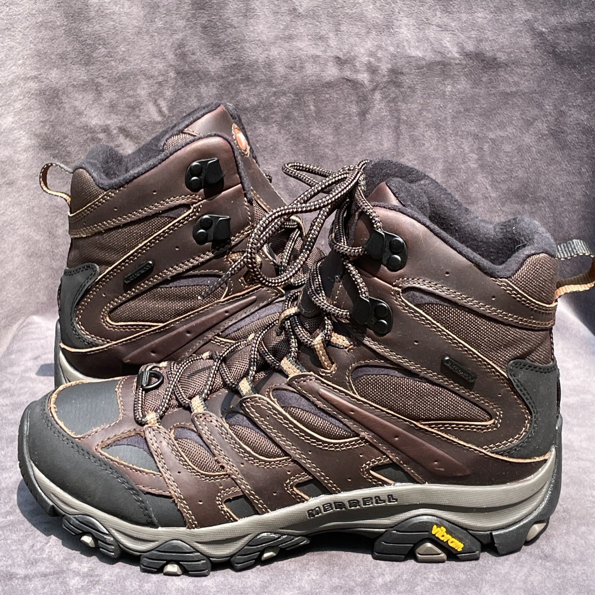 Merrell Mens Moab 3 Thermo Tall Insulated Waterproof Boots Merrell Mens Moab 3 Thermo Tall Insulated Waterproof Boots