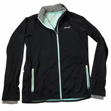 ZOOT Athletic Track Jacket Triathlon. Black. Size Women's Medium