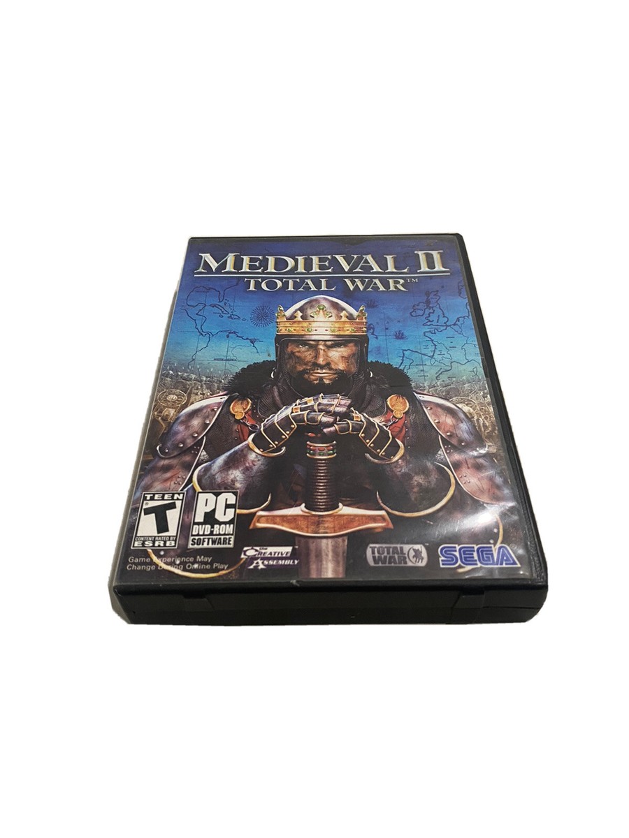 Medieval II: Total War (PC, 2008) Complete With Code 3 Discs Sega