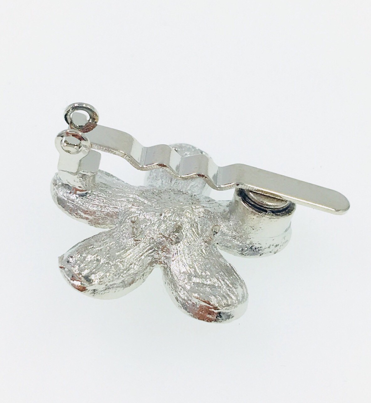 Flower Hair Clip Rhinestone Crystal Hairpin Barrette Elegant Hot