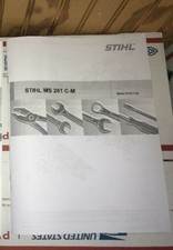 MS 261, MS261 C-M CM STIHL Chainsaw Parts List Manual