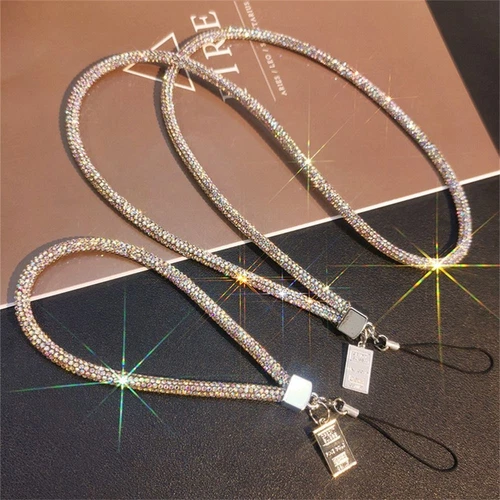 Wrist Chain Diamond Phone Lanyard Short Long Phone Straps for Phone Accessories - Zdjęcie 5 z 26