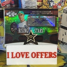 64/75 2006 TOPPS TRIPLE THREADS RICH HARDEN DUAL JERSEY AUTOGRAPH GOLD STAR RARE