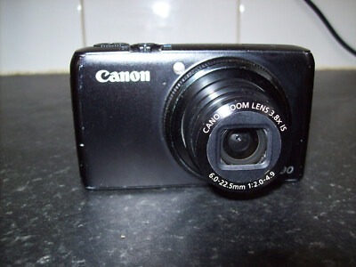 Canon PowerShot S90 10.0MP Digital Camera - Black for sale online
