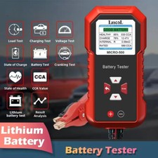 Car Battery Tester 40-3000 CCA Lithium Battery Test Lead Acid Battery Analyzer