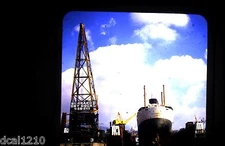 Original 3D Stereo Realist Slide #A1 VANCOUVER HARBOR 1973 DRY DOCK