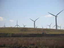 Photo 6x4 Moorland, Darmead Linn Springhill/NS8858 The foreground is an  c2009