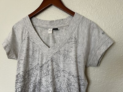 Eider Women's  V Neck Top Shirt Print - Sz 10