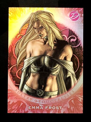 2011 Rittenhouse Marvel Dangerous Divas Sultry Seductresses Emma Frost #S4 NM/M