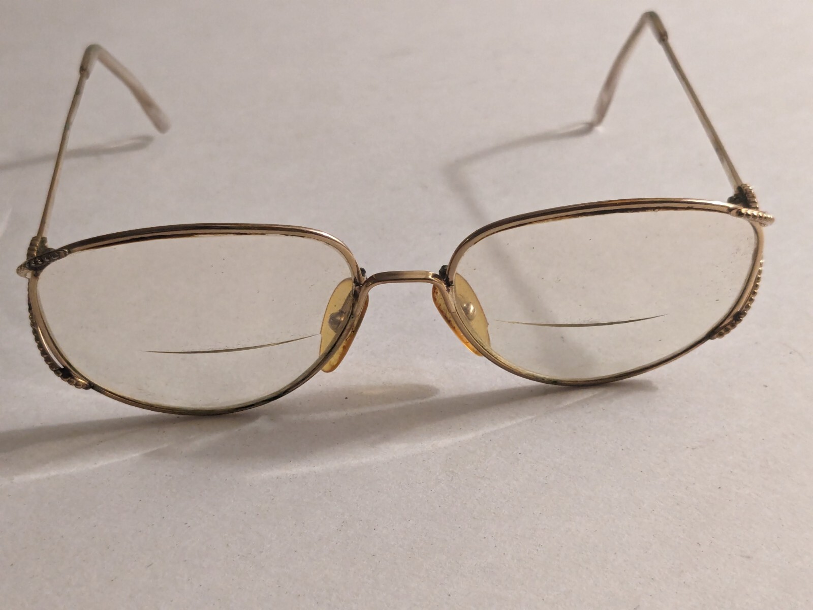 CHRISTIAN Dior Eyeglasses Frames Gold Metal Eyeglass Frame Vintage