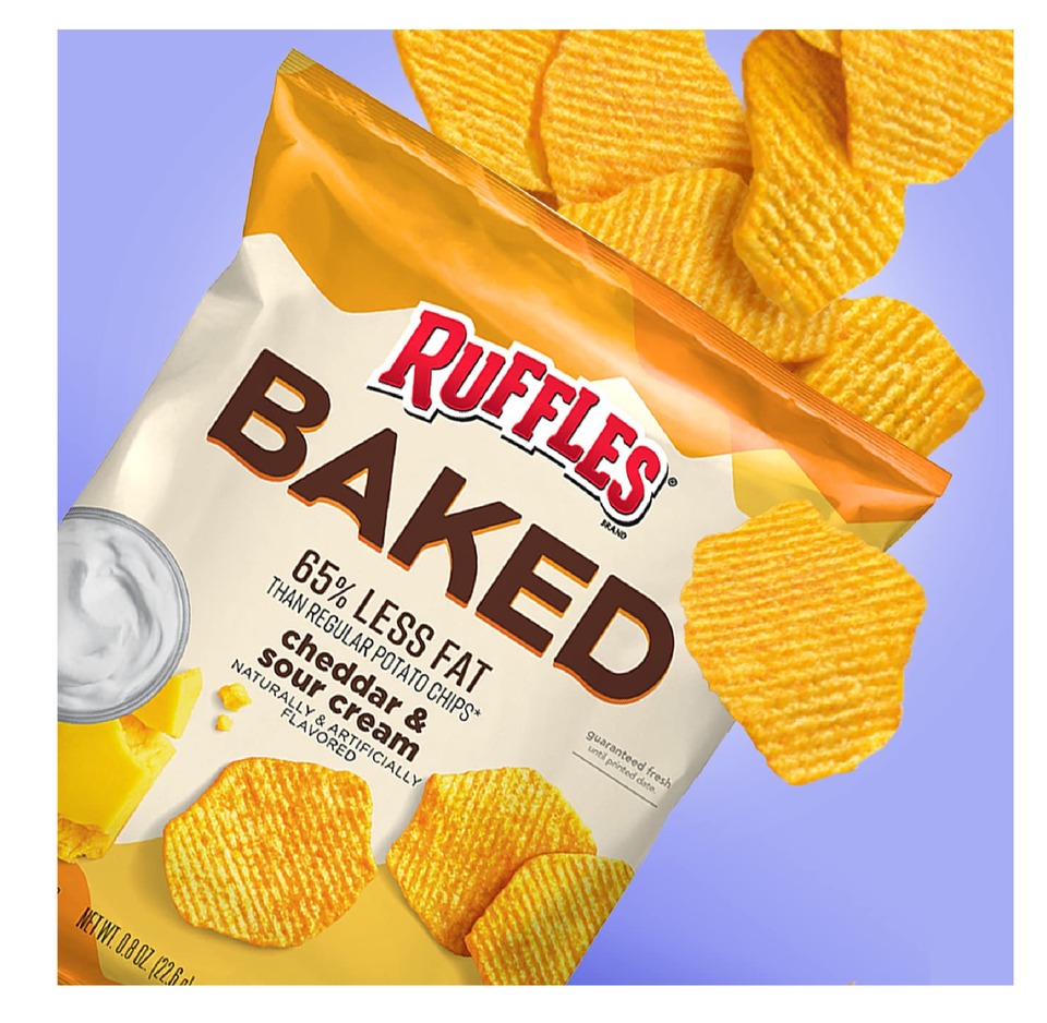Baked Ruffles Baked Ruffles Cheddar Sour Cream Pack of 40 eBay