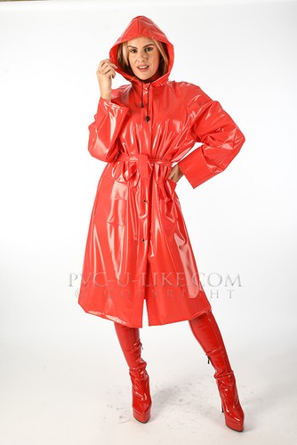 PVC Plastic Vinyl Raincoat fetish PVC 