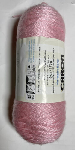CARON SIMPLY SOFT yarn.1pk.SOFT PINK. I Combine Shipping, see details. - Picture 2 of 3