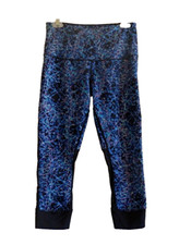 Zella Women's Stretch Skinny Cropped Crop Pants Leggings SZ M EXCELLENT