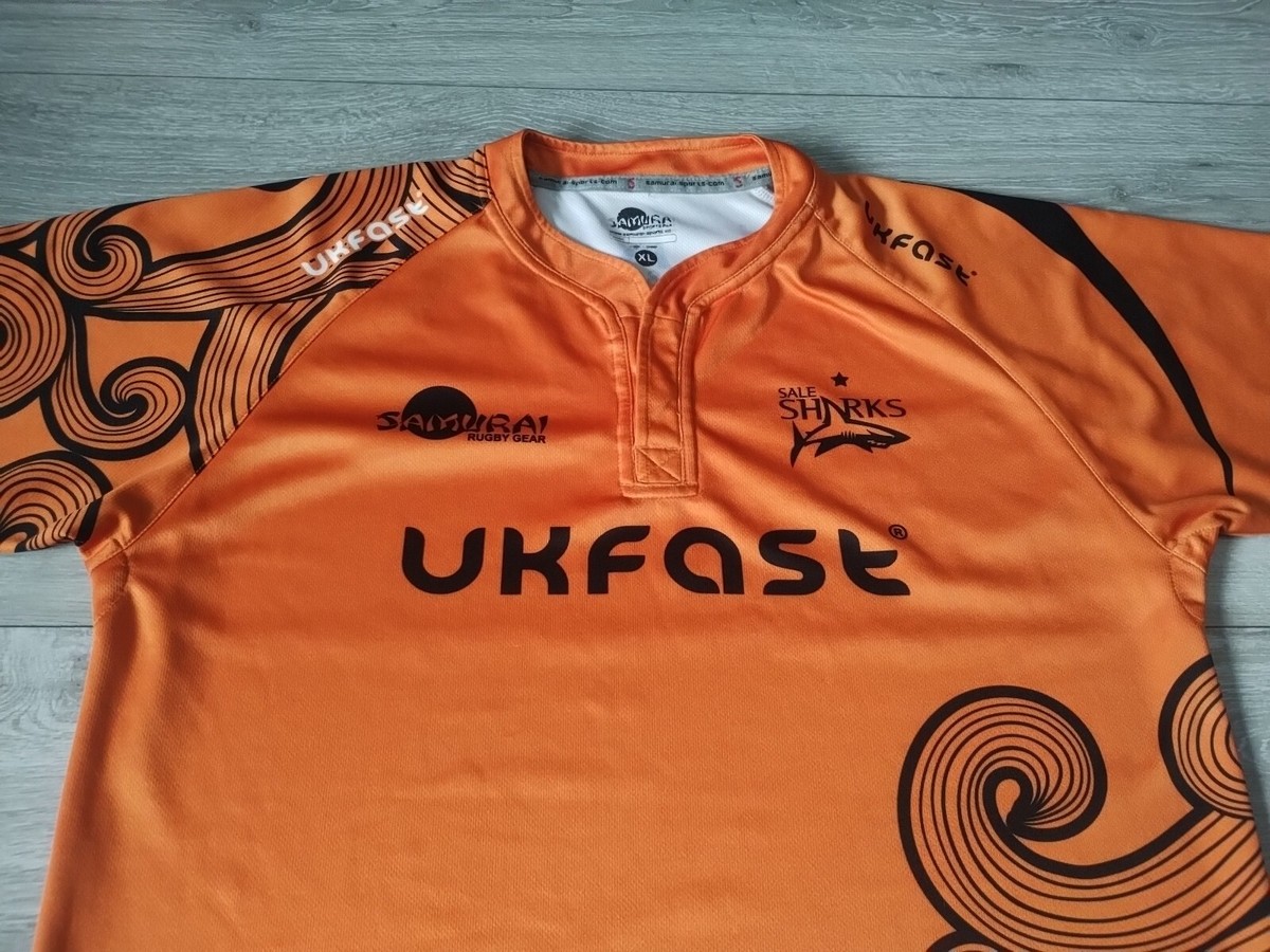 Sale Sharks Rugby Charity Shirt 2017/2018 - Samurai XL Jersey