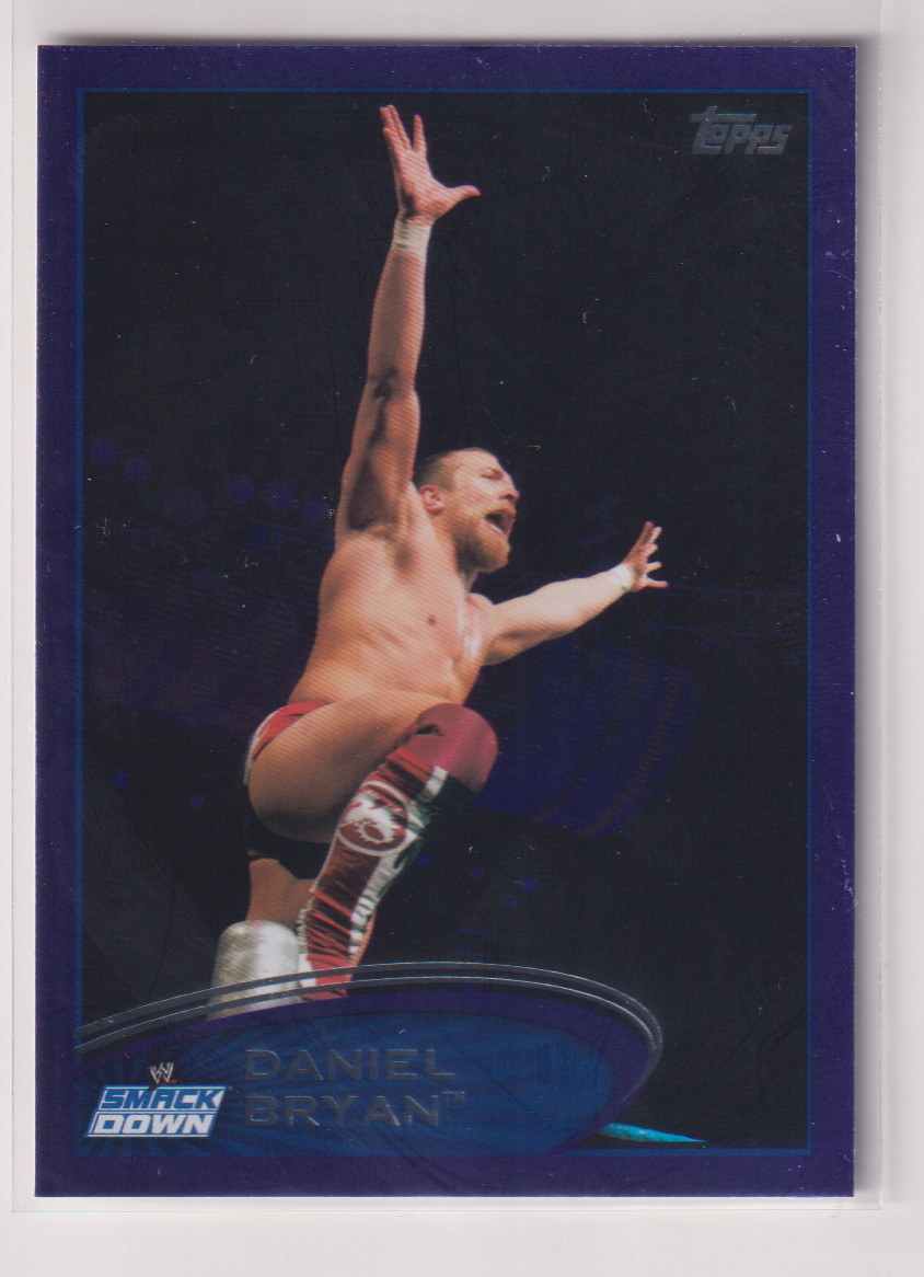 Daniel Bryan 2012 Topps WWE Purple Parallel Version Card # 6 $1.00 Shipping