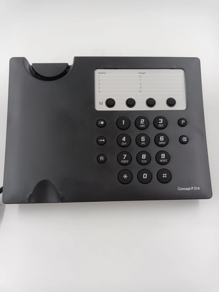 Telecom Concept P 214 Analog Telefon - Bild 3 von 4