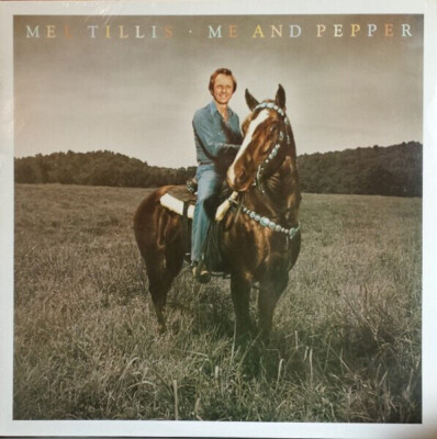 Mel Tillis Me And Pepper NEAR MINT Elektra Vinyl LP